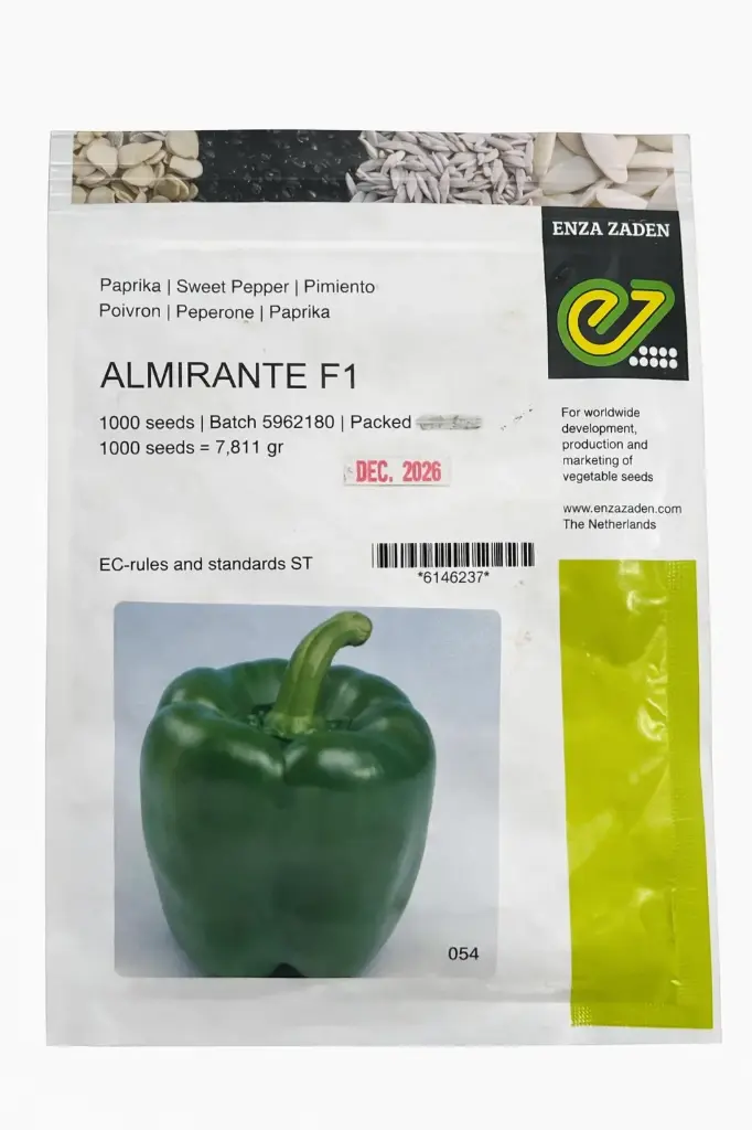 Poivron almirante 1000 graines F1