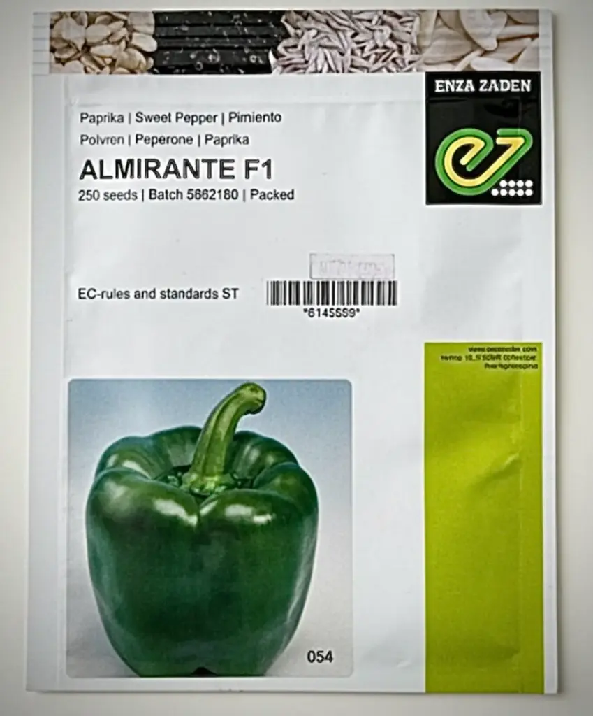 Poivron almirante 250 graines F1