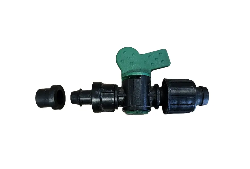 Départ gaine avec vanne 12X16 