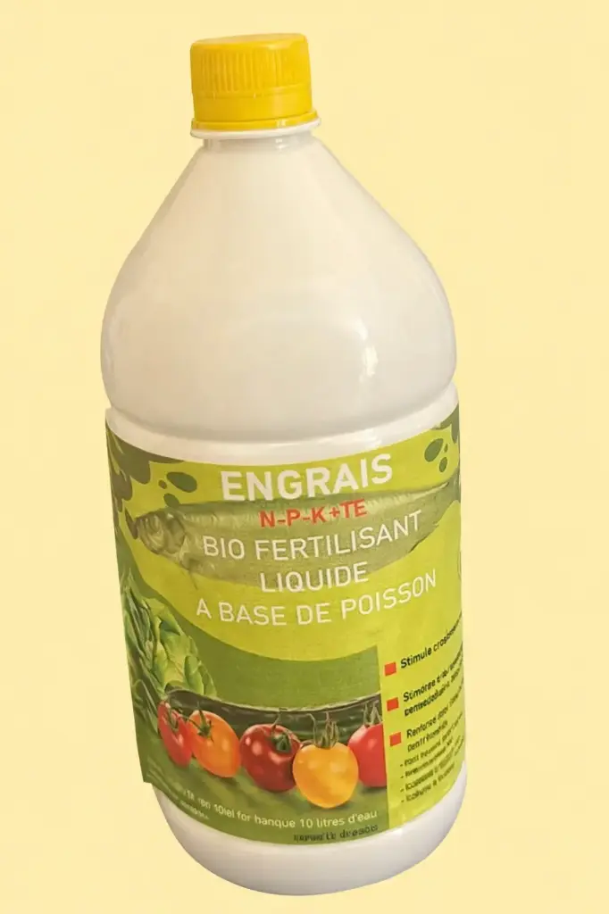 Biofertilisant liquide à base de poisson
