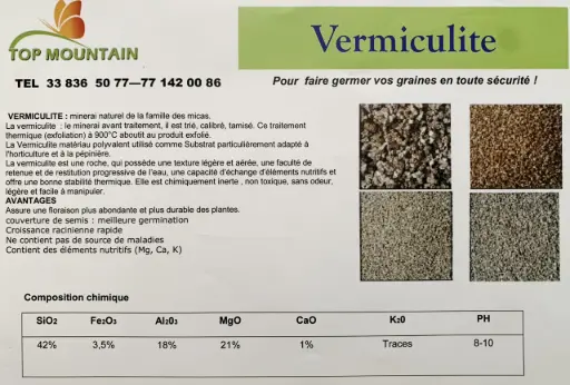 [EAU0002] Vermiculite sac de 10 kg