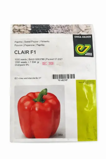 [SEZ0079] Poivron clair 1000 graines F1